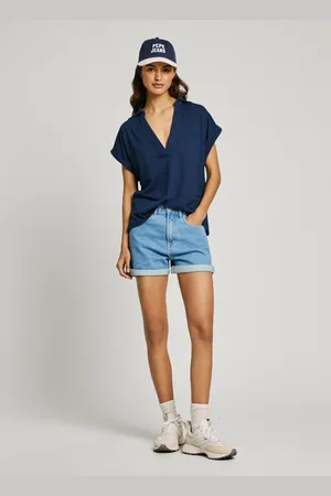 Pepe Jeans Szorty jeansowe slim fit