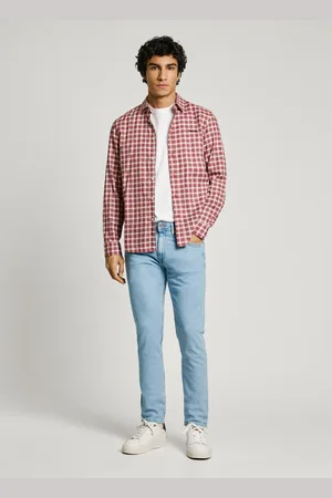 Pepe Jeans Jeansy taper fit mid waist - stanley