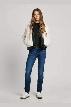 Pepe Jeans Jeansy skinny fit mid waist - soho