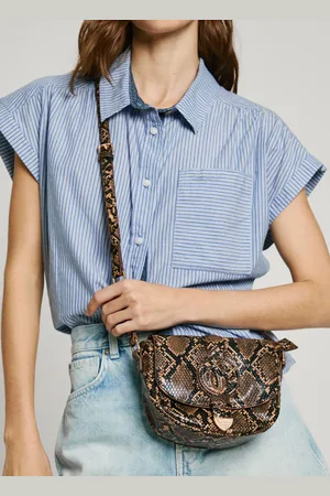 Pepe Jeans Torba animal print z klapą