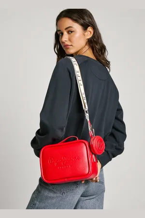 Pepe Jeans Torba crossbody z ekoskóry z wyszytym logo