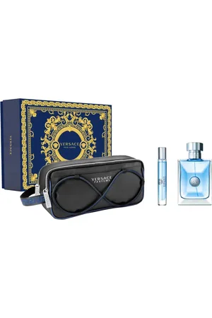 VERSACE Pour Homme zestaw - woda toaletowa 100 ml + woda toaletowa 10 ml + kosmetyczka