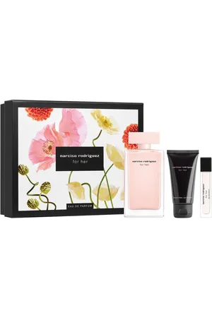 Narciso rodriguez For Her zestaw - woda perfumowana 100 ml + woda perfumowana 10 ml + balsam do ciała 50 ml