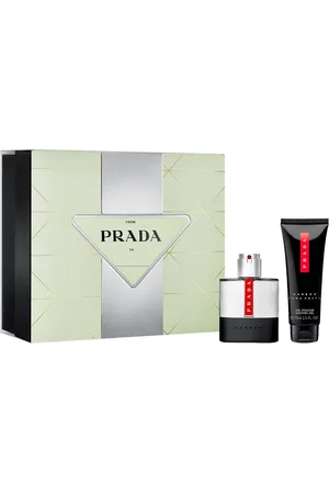 Prada Luna Rossa Carbon zestaw - woda toaletowa 50 ml + żel pod prysznic 75 ml