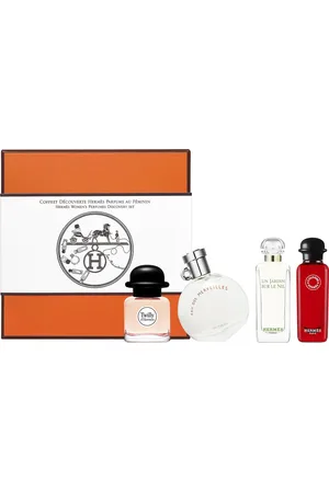 Hermès Zestaw miniaturek - Twilly d´ woda toaletowa 7,5 ml + Un Jardin Sur Le Nil woda toaletowa 7,5 ml + Eau De Rhubarbe Ecarlate Cologne woda toaletowa 7,5 ml + Eau Des Merveilles woda toaletowa 7,5 ml