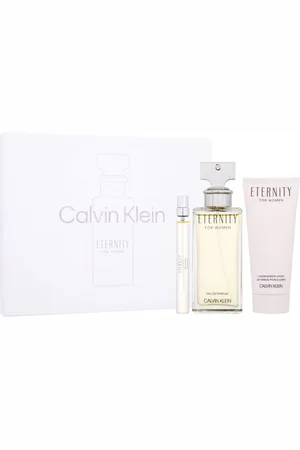 Calvin Klein Eternity for Women zestaw - woda perfumowana 100 ml + woda perfumowana 10 ml + balsam do ciała 100 ml
