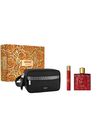 VERSACE Eros Flame zestaw - woda perfumowana 100 ml + woda perfumowana 10 ml + kosmetyczka