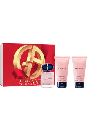Giorgio Armani My Way zestaw - woda perfumowana 50 ml + balsam do ciała 50 ml + żel pod prysznic 50 ml