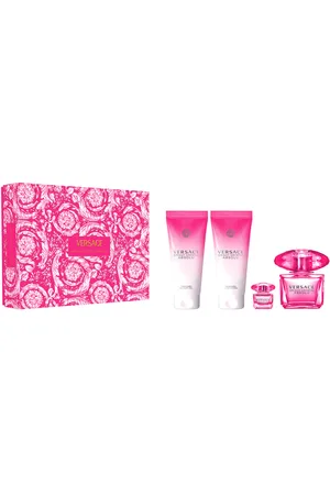 VERSACE Bright Crystal Absolu zestaw - woda perfumowana 90 ml + woda perfumowana 5 ml + balsam do ciała 100 ml + żel pod prysznic 100 ml