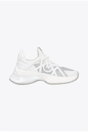 Pinko Sneakersy Ariel z kryształkami