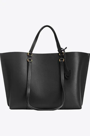 Pinko Duża skórzana torba typu shopperka