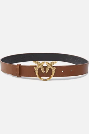 Pinko Pasek dwustronny z klamrą Love Birds 3cm