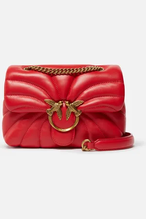 Pinko Mini torebka na pasku Mini Love Puff Butterfly z nappy