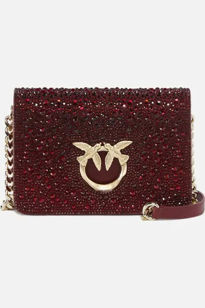 Pinko Mini Love Bag Click deszcz kryształków Galleria