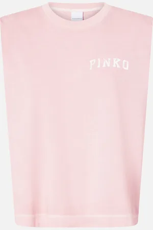Pinko T-shirt bez rękawów z logo
