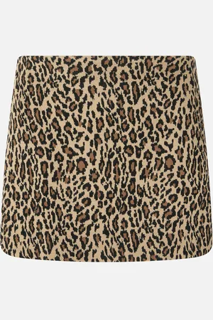 Pinko Spódnica mini w panterkę
