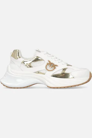 Pinko Buty sportowe Ariel z lustrzanym efektem