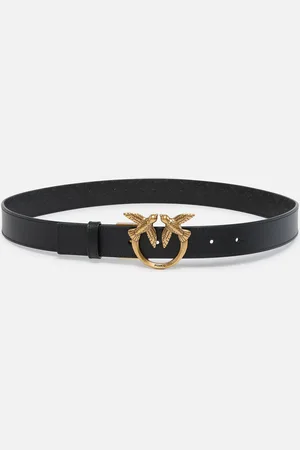 Pinko Pasek dwustronny z klamrą Love Birds 3cm
