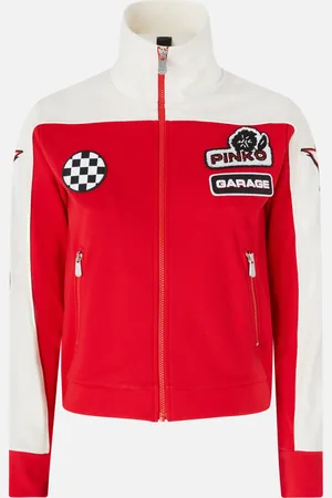 Pinko Garage cropped sweatshirt with zip