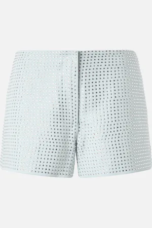 Pinko Elegant shorts with rhinestones