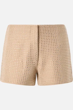 Pinko Elegant shorts with rhinestones