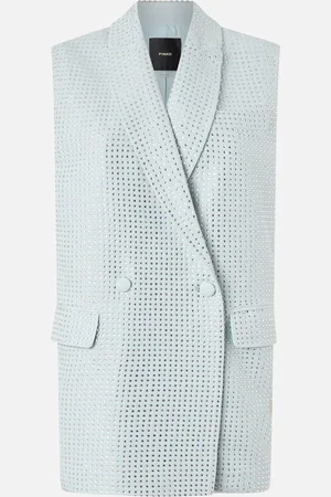 Pinko Blazer vest with rhinestones