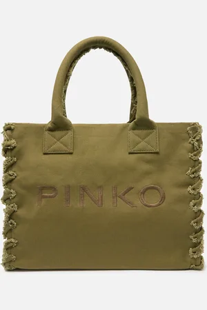 Pinko Beach Shopper z płótna z recyklingu
