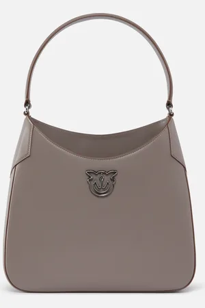 Pinko Torebka na ramię hobo z gładkiej skóry Galleria