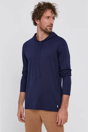 Ralph Lauren Longsleeve bawełniany 714844760001 kolor gładki