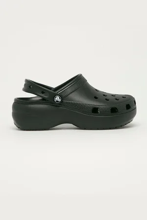 Crocs Klapki Classic Platform Clog damskie kolor 207989