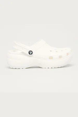 Crocs Klapki Classic Platform Clog damskie kolor 207989