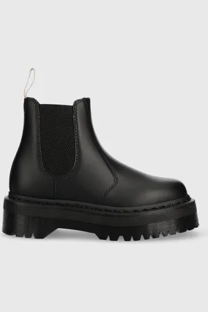 Dr. Martens Sztyblety V 2976 Quad Mono kolor na platformie DM27560001-Black