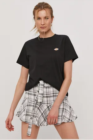 Dickies T-shirt damski kolor DK0A4XDABLK-BLACK