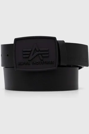 Alpha Industries Pasek kolor 186905.03-Black