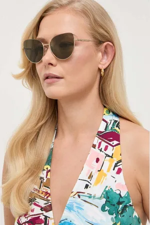 Burberry Okulary przeciwsłoneczne HARPER damskie kolor 0BE3144