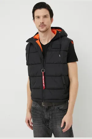 Alpha Industries Bezrękawnik męski kolor przejściowy 118110.03-Black