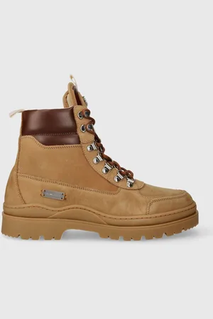 Filling pieces Buty zamszowe Mountain Boot Quartz męskie kolor 63333369985