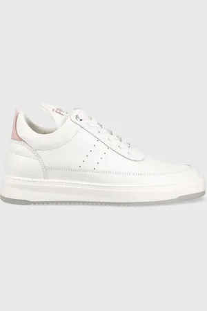 Filling pieces Sneakersy skórzane Low Top Bianco kolor 10127792081 10127792081-Rosa