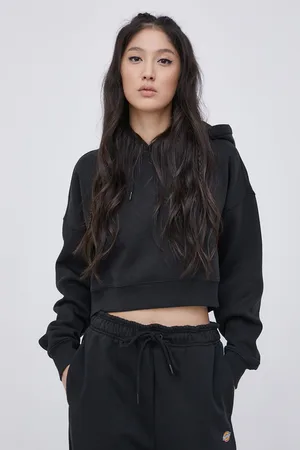 Dickies Bluza damska kolor z kapturem gładka DK0A4XJTBLK-BLACK