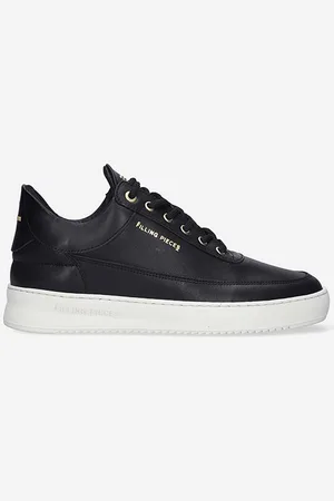 Filling pieces Sneakersy skórzane Low Eva Lane 51326151861 kolor 51326151861-BLACK