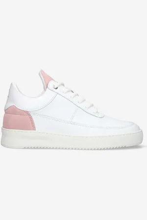 Filling pieces Sneakersy skórzane Low Eva Itaca kolor 51328882052-WHITE