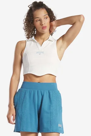 Reebok Top Classic Varsity Tank damski kolor HS0367-BIALY