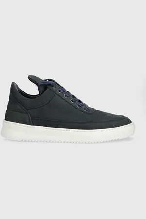 Filling pieces Sneakersy zamszowe Low Top Ripple Nubuck 25122842001 kolor