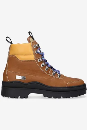 Filling pieces Trapery skórzane Mountain Boot Mix męskie kolor 63325072057-BROWN