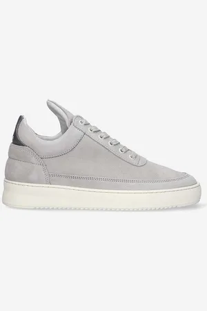 Filling pieces Sneakersy zamszowe Low Top Suede 10122791878 kolor 10122791878-GREY