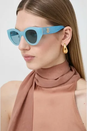 Burberry Okulary przeciwsłoneczne MEADOW damskie kolor 0BE4390
