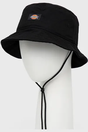 Dickies Kapelusz bawełniany kolor bawełniany DK0A4XXSBLK-BLACK
