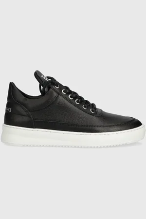 Filling pieces Sneakersy skórzane Low Top Crumbs kolor 10127541861