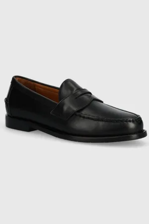 Ralph Lauren Mokasyny skórzane Alston Penny męskie kolor 803932221002