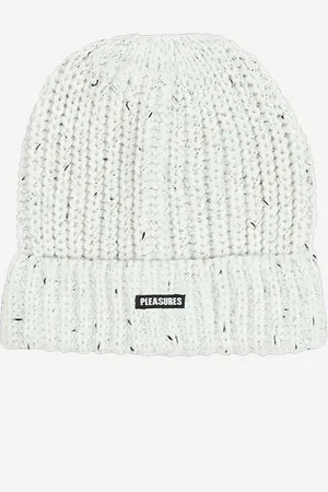 Pleasures Czapka Impact Watch Cap kolor z grubej dzianiny P22W050-BLACK P22W050-WHITE